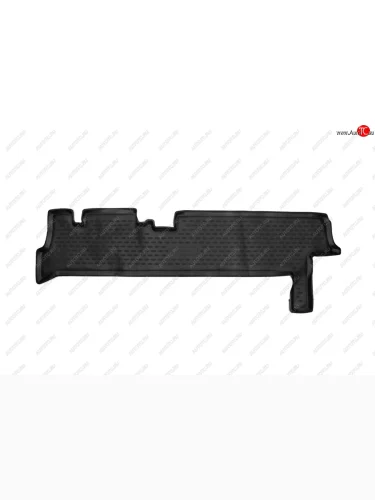 Коврик салона Element (полиуретан, второй ряд) (Черный) ГАЗ ГАЗель Next  A21,A22, С41, С42, Фермер (2014-2025)  шасси со сдвоенной 