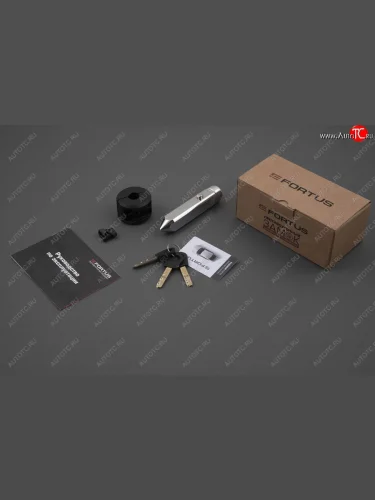 Замок рулевого вала FORTUS (штыревой) ГАЗ ГАЗель Next ( A21,A22, С41, С42,  A60,A63, A64,  A62,А65,  A31,A32, C45, C46) (2013-2025)  шасси, автобус, цельнометаллический фургон