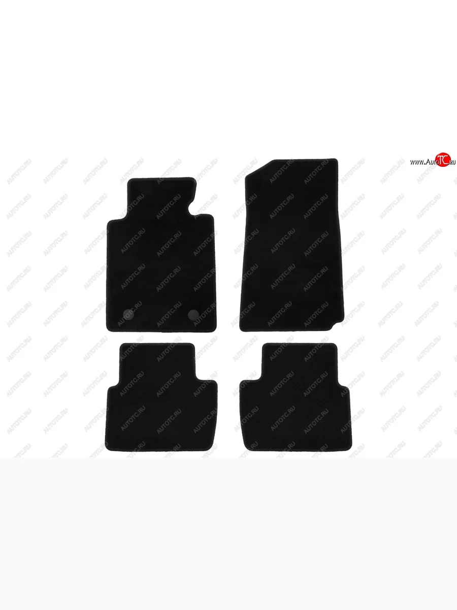 Текстильные коврики салона Klever Econom седан, купе АКПП BMW 3 серия E46 седан дорестайлинг (1998-2001) (Черные)  в Керчи Республика Крым