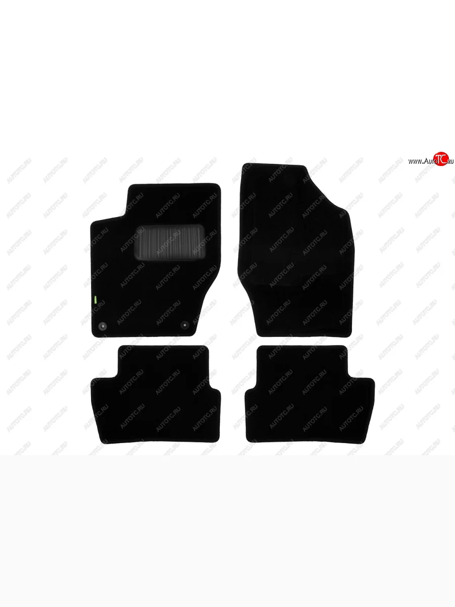 Текстильные коврики салона Klever Standart седан CITROEN C4 B7 хэтчбэк 5 дв. (2011-2018) (Черные)  в Керчи Республика Крым