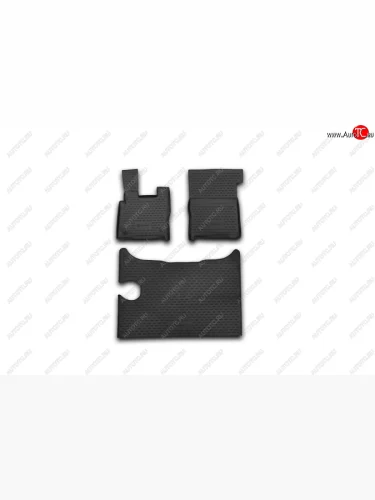 Комплект ковриков салона Element (полиуретан) (Черный) DAF XF 105.510 (2013-2025)