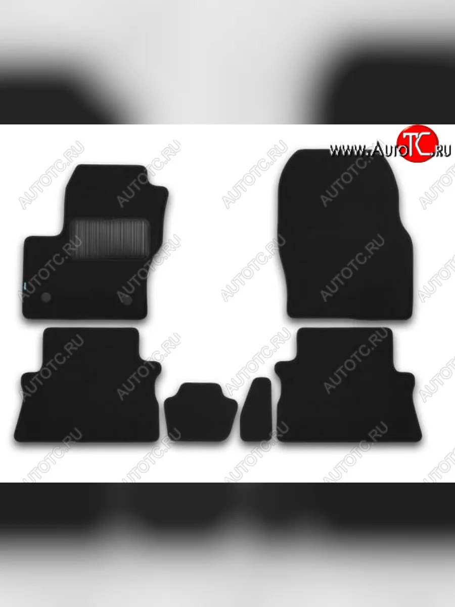 Текстильные коврики салона Klever Premium Ford Kuga 2 дорестайлинг (2013-2016) (Черные)  в Керчи Республика Крым