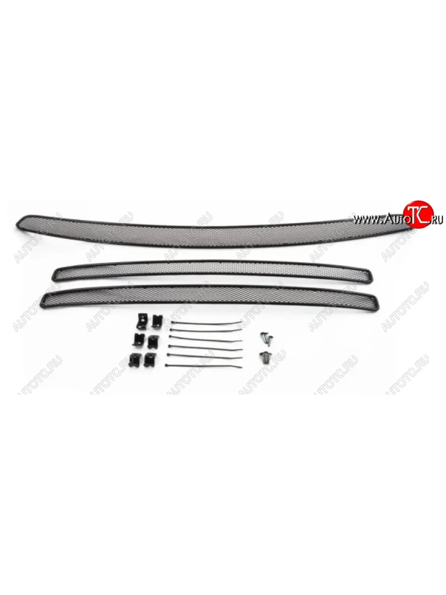 Сетка на бампер внешняя Arbori 3 части Great Wall Hover H5 (2010-2017)  в Керчи Республика Крым