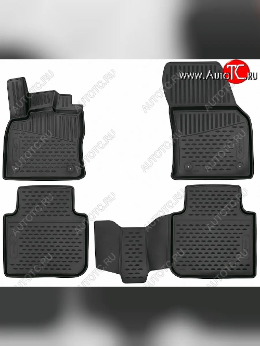 Комплект 3D ковриков салона Format (повышенная износостойкость). Haval H2 (2014-2021) (Черные)  с доставкой в г. Керчь
