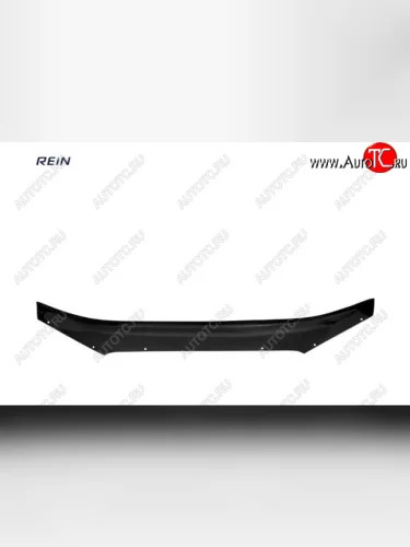 Дефлектор капота REIN (ЕВРО крепеж) без лого Hyundai Accent  2 LC (1999-2012) седан дорестайлинг (ТагАЗ)
