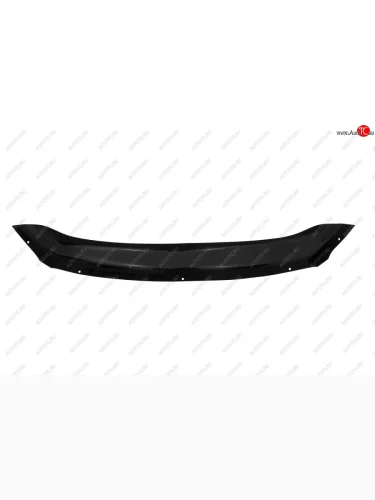 Дефлектор капота REIN (ЕВРО крепеж) без лого . Hyundai Creta  GS (2015-2021) дорестайлинг, рестайлинг