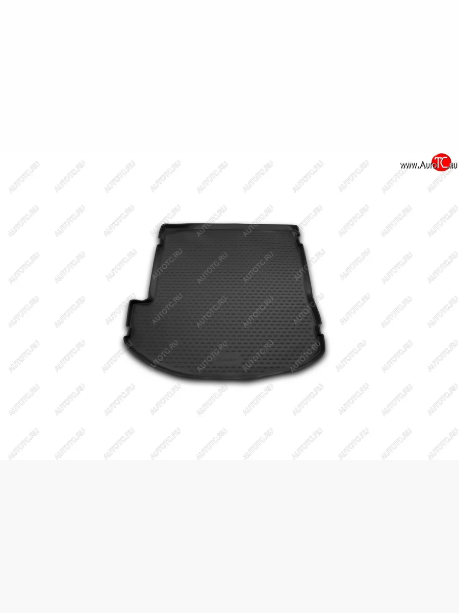 Коврик багажника (High-Tech) Element (полиуретан)  Hyundai Grand Santa Fe (2013-2016) 1 DM (Черный)  в Керчи Республика Крым
