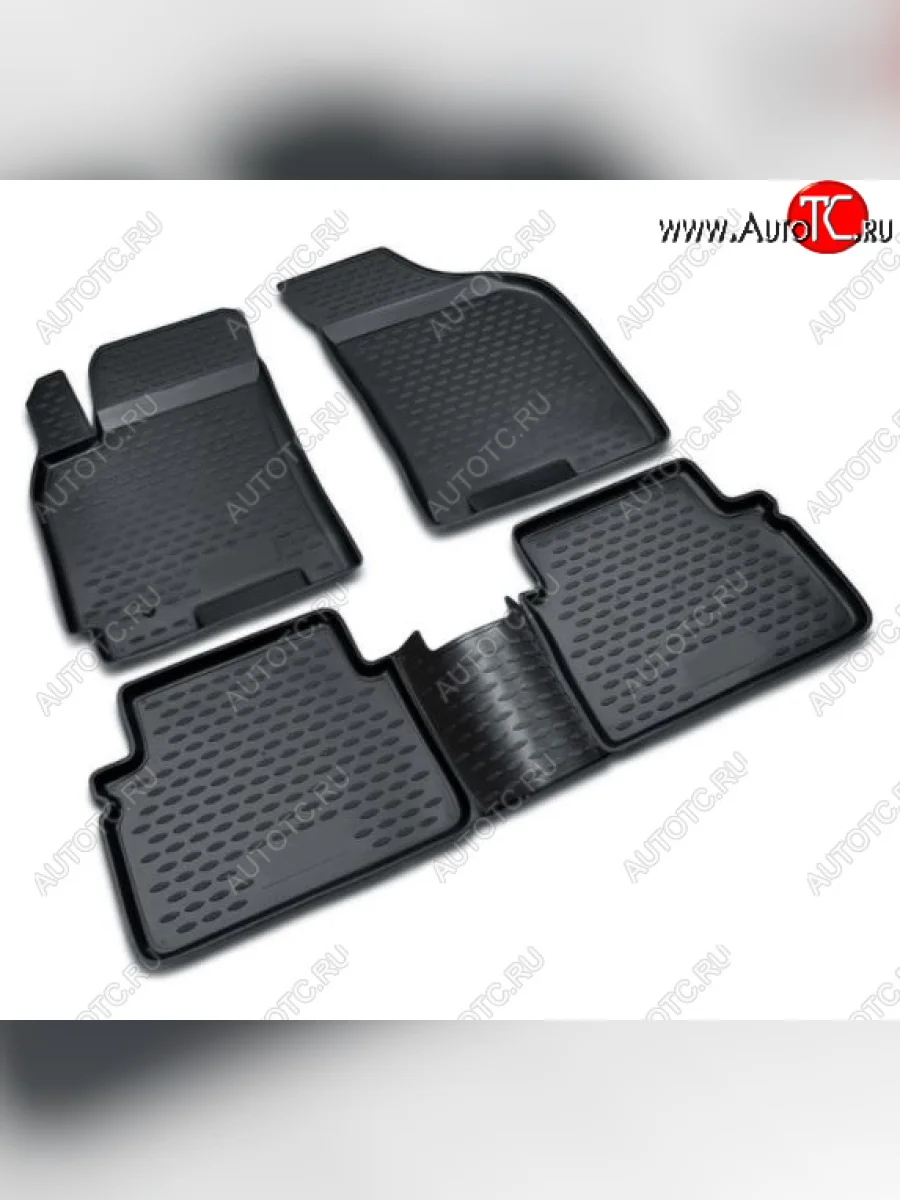 Комплект ковриков салона Element (полиуретан) INFINITI Q30 H15E (2015-2019) (Черные)  с доставкой в г. Керчь