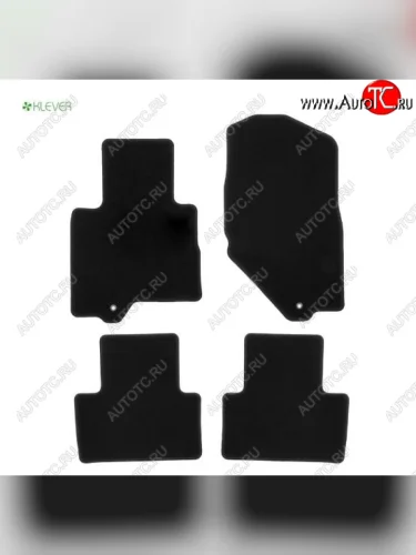 Текстильные коврики салона Klever Econom (Черные) INFINITI EX35 J50 (2007-2013)