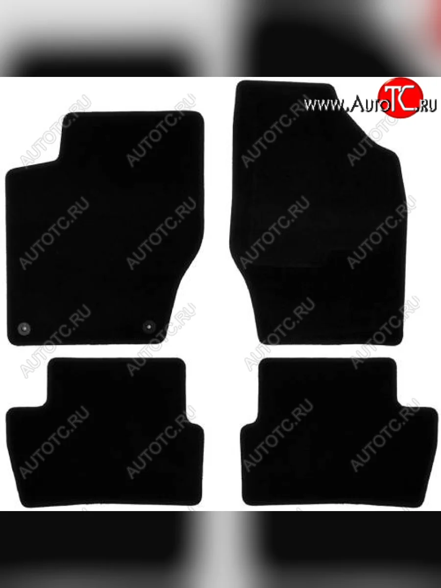 Текстильные коврики салона АКПП Klever Econom INFINITI JX35 (2012-2014) (Черные)  в Самаре Самарской области