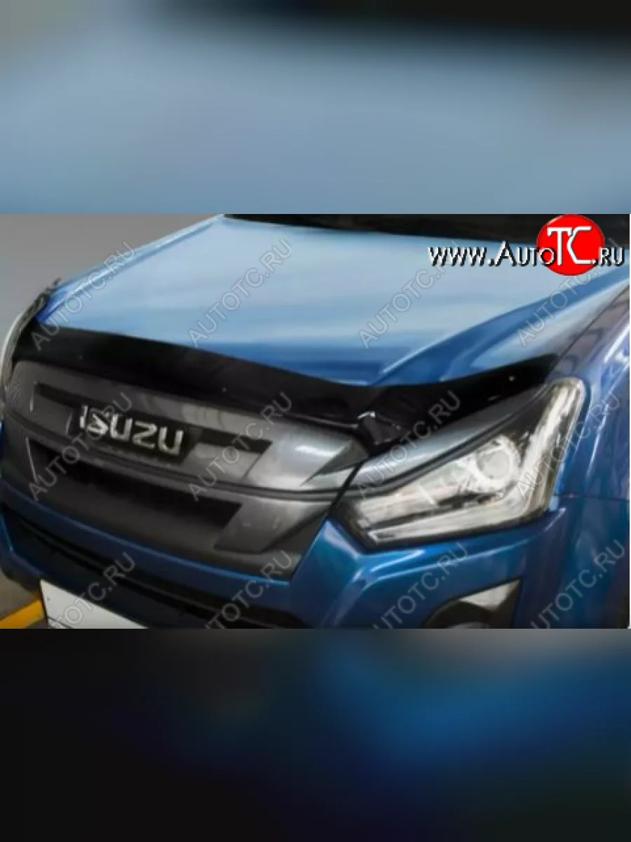 Дефлектор капота SIM Isuzu D-Max RT85,TFR DoubleCab рестайлинг (2015-2021)  с доставкой в г. Керчь