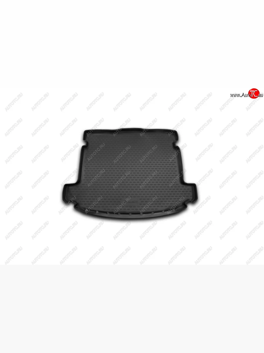 Коврик багажника 5 мест Element (полиуретан)  KIA Carens (2013-2016) RP (Черный)  в Самаре Самарской области