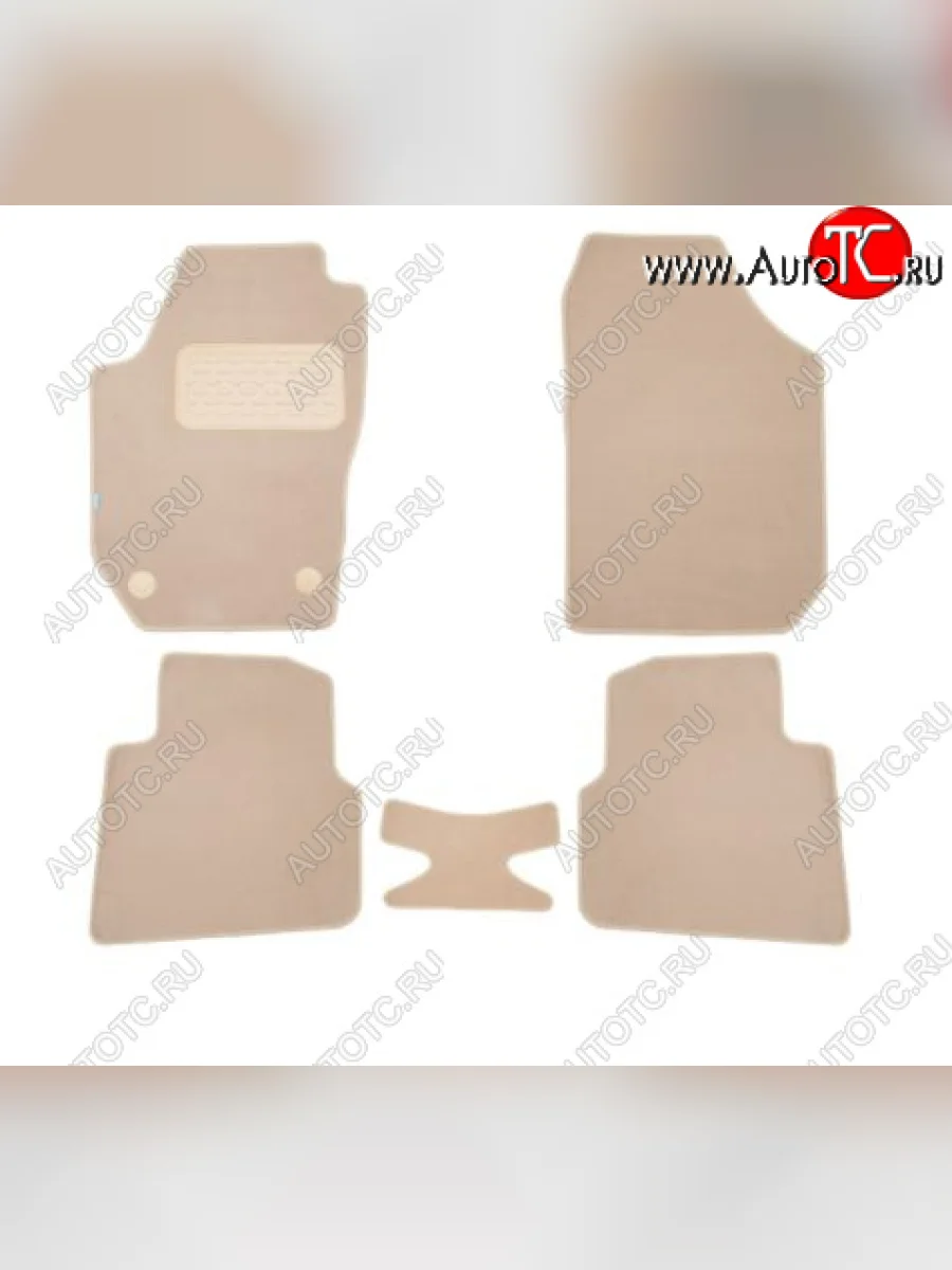 Текстильные коврики салона Klever Premium KIA Picanto 3 JA хэтчбэк 5 дв. дорестайлинг (2017-2021) (Бежевые)  с доставкой в г. Керчь