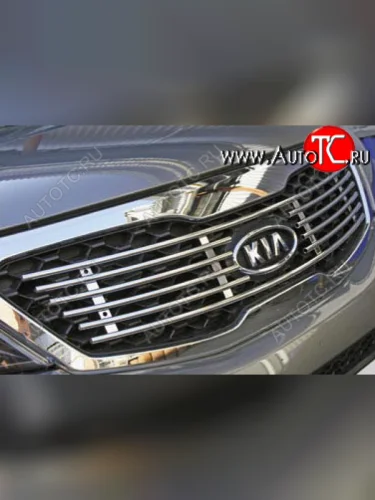 Декоративный элемент воздухозаборника верхний Souz96 KIA Sorento  XM (2009-2012) дорестайлинг