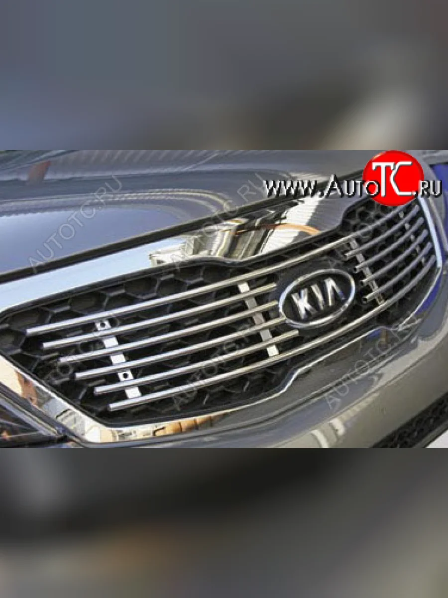 Декоративный элемент воздухозаборника верхний Souz96 KIA Sorento XM дорестайлинг (2009-2012)  в Керчи Республика Крым