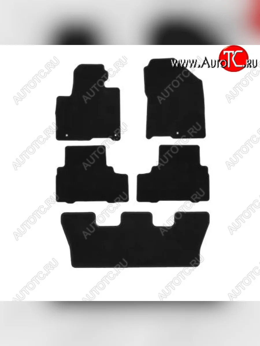 Текстильные коврики салона Klever Econom KIA Sorento UM/Prime рестайлинг (2018-2020) (Черные)  в Керчи Республика Крым