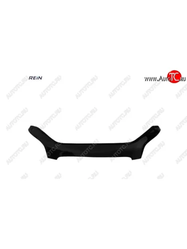 Дефлектор капота REIN (ЕВРО крепеж) без логотипа KIA Soul  AM (2008-2011) дорестайлинг