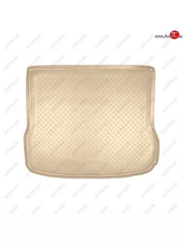 Коврик багажника Norplast Unidec (Цвет: бежевый) Audi Q5 8R дорестайлинг (2008-2012)