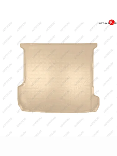 Коврик багажника Norplast Unidec (Цвет: бежевый) Audi Q7 4M рестайлинг (2019-2022)