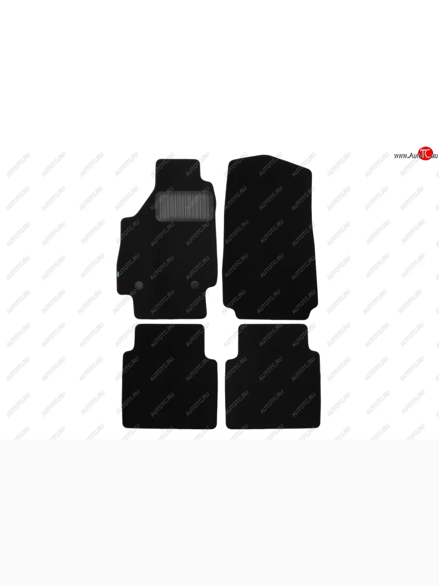Текстильные коврики салона Klever Premium Лада ВАЗ нива 4х4 2121 3 дв. 1-ый рестайлинг (2019-2021) (Черные)  в Керчи Республика Крым