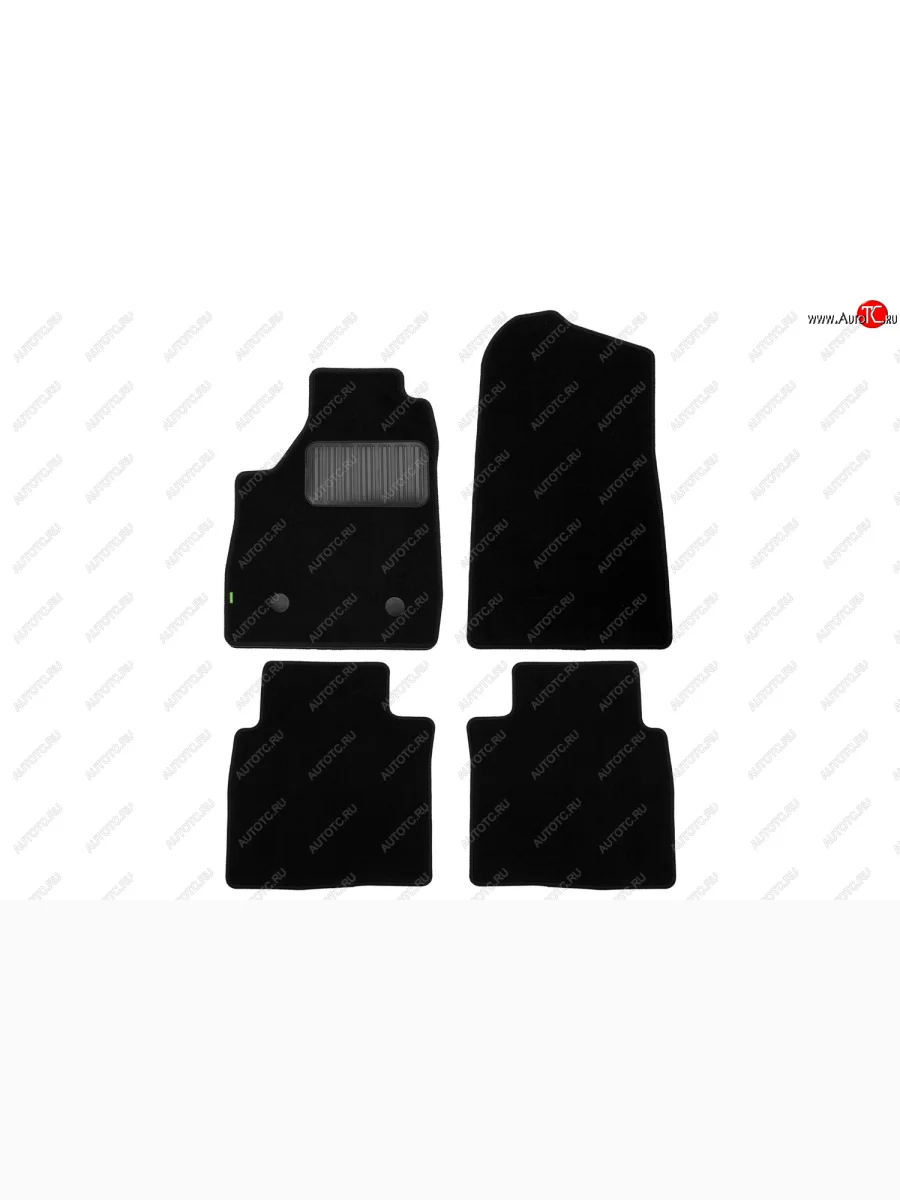 Текстильные коврики салона Klever Standart Лада ВАЗ нива 4х4 2131 5 дв. дорестайлинг (1993-2019) (Черные)  в Перми Пермском крае