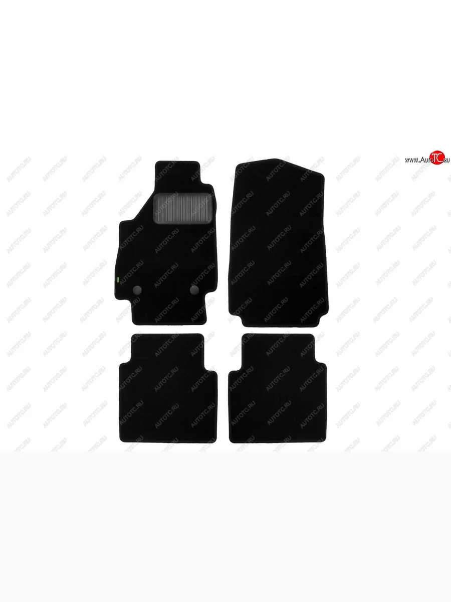 Текстильные коврики салона Klever Standart Лада ВАЗ нива 4х4 2121 3 дв. 1-ый рестайлинг (2019-2021) (Черные)  в Керчи Республика Крым