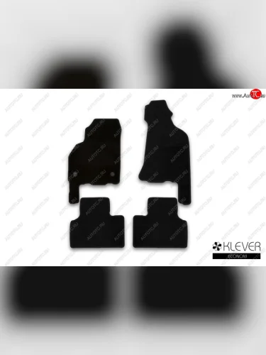 Текстильные коврики салона Klever Econom (Черные) Лада ВАЗ Приора ( 2170,  2172,  21728,  2171) (2007-2018) седан дорестайлинг, хэтчбек дорестайлинг, купе рестайлинг, седан рестайлинг, универсал рестайлинг, хэтчбек рестайлин