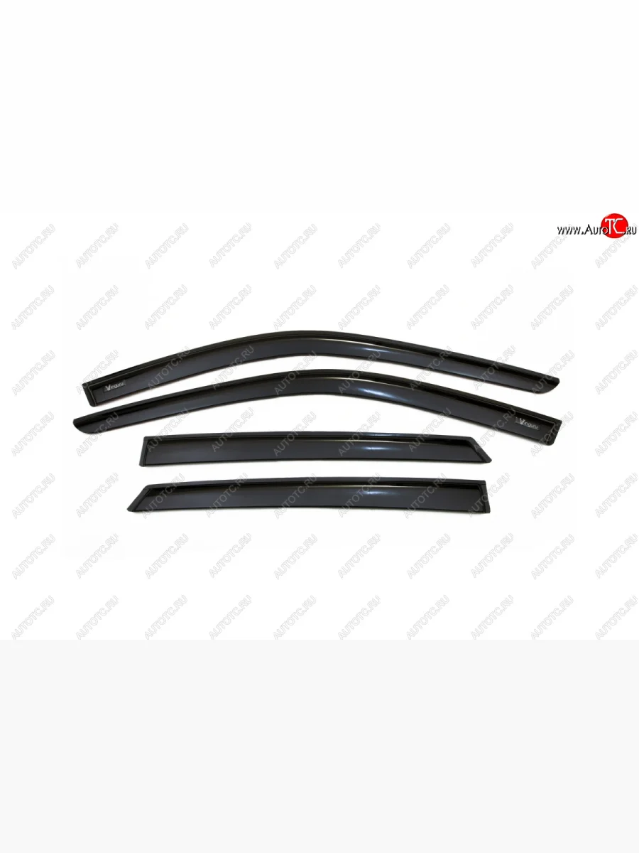 Дефлекторы окон LeCar Лада ВАЗ Приора 2170 седан дорестайлинг (2007-2014)  в Самаре Самарской области