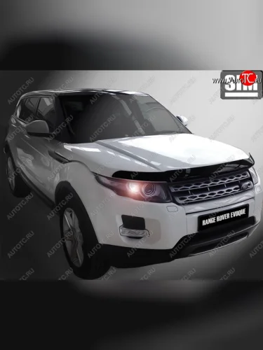 Дефлектор капота SIM Land Rover Range Rover Evoque  1 L538 (2011-2018) дорестайлинг 3 дв., дорестайлинг 5 дв., рестайлинг 3 дв., рестайлинг 5 дв.