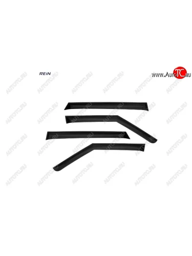 Дефлектор окон REIN (НАКЛАДНОЙ скотч 3М) Land Rover Range Rover Sport  2 L494 (2013-2022) дорестайлинг, рестайлинг