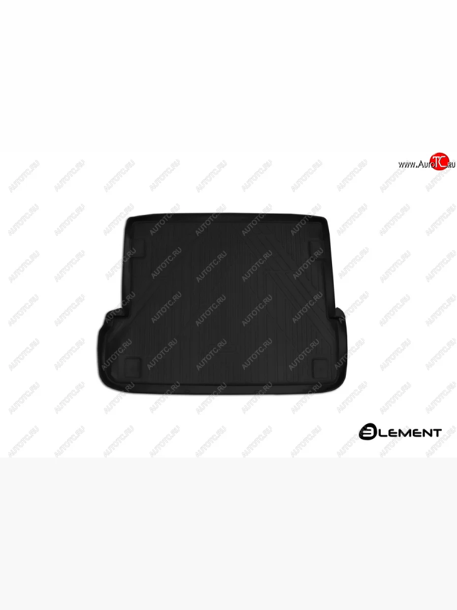 Коврик багажника Element (полиуретан) 7 мест  Lexus GX460 (2013-2022) J150 (Черный)  в Самаре Самарской области