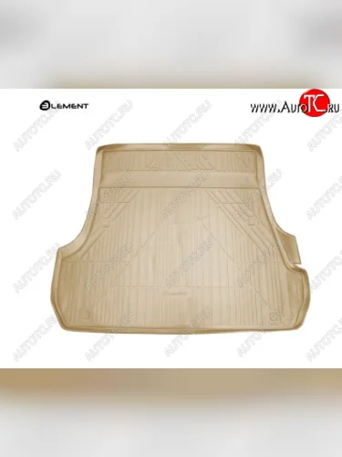 Коврик багажника Element (полиуретан) (Бежевый) Lexus LX450d  J200 - LX570  J200