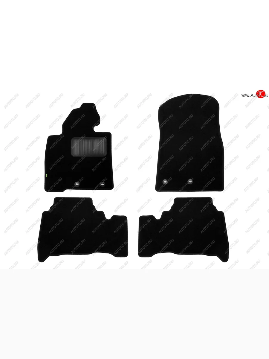 Текстильные коврики салона Klever Standart Lexus LX570 J200 2-ой рестайлинг (2015-2022) (Черные)  в Перми Пермском крае