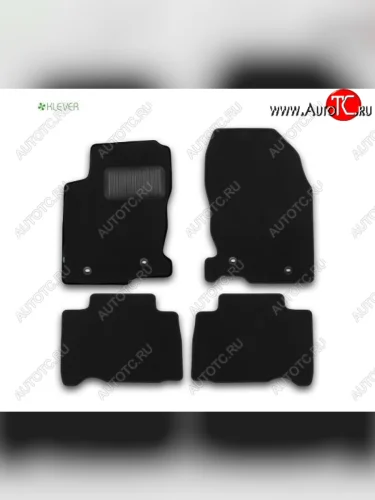 Текстильные коврики салона Klever Premium (Черные) Lexus NX300h  Z10 (2014-2017) дорестайлинг