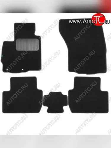 Текстильные коврики салона Klever Standart 4шт (Черные) Lexus UX200  MZAA10 (2018-2022)