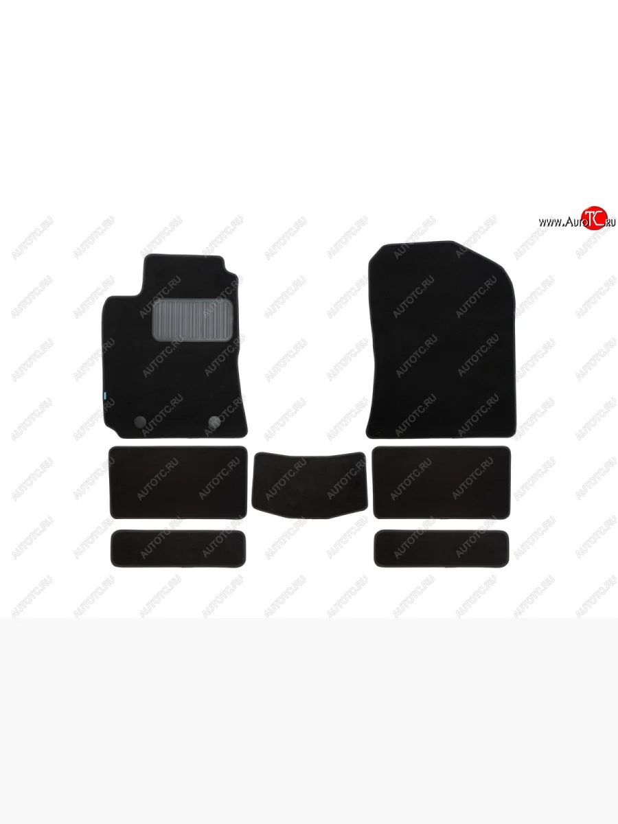 Коврики салона (текстиль) Klever Premium Lifan Solano  дорестайлинг (2016-2025) (Черные)  с доставкой в г. Керчь