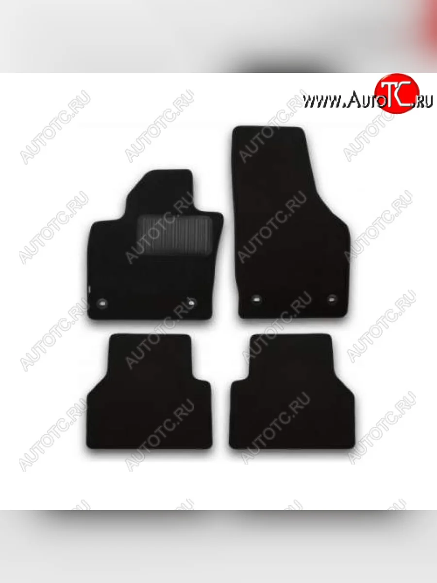 Текстильные коврики салона Klever Premium  Mazda 6 (2015-2018) GJ (Черные)  в Перми Пермском крае