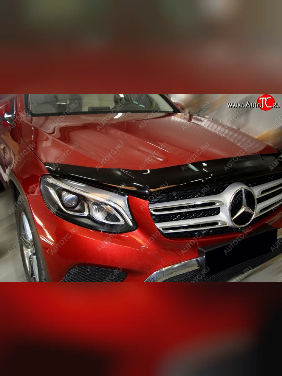 Дефлектор капота SIM  Mercedes-Benz GLC class (2015-2023) X253  в Керчи Республика Крым
