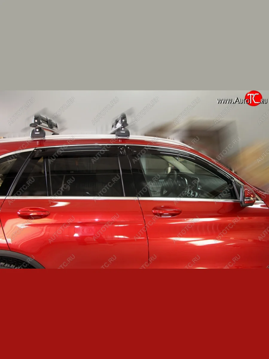 Дефлектора окон SIM  Mercedes-Benz GLC class (2015-2023) X253  в Самаре Самарской области