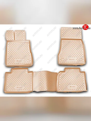 Комплект ковриков салона Element (полиуретан) (Бежевые) Mercedes-Benz S class  W220 (1998-2005)