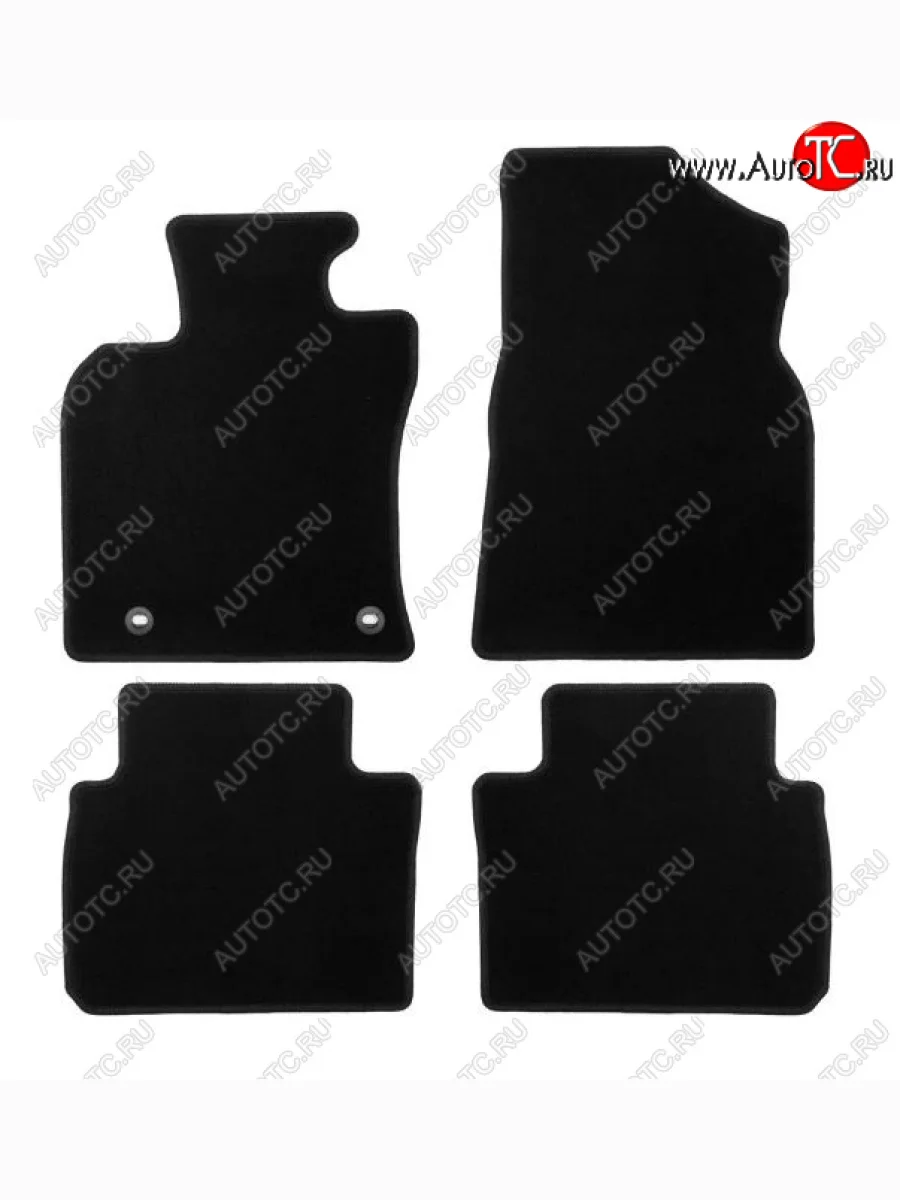 Текстильные коврики салона Klever Econom АКПП Mercedes-Benz E-Class W211 дорестайлинг седан (2002-2006) (Серые)  в Перми Пермском крае