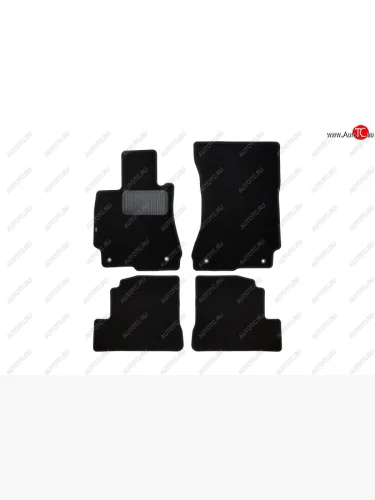 Текстильные коврики салона Klever Standart седан (Черные) Mercedes-Benz S class  5 W221 (2005-2009) седан дорестайлинг