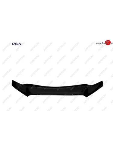 Дефлектор капота REIN (ЕВРО крепеж) без логотипа Mitsubishi ASX дорестайлинг (2010-2012)