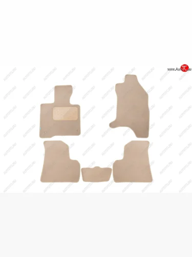Текстильные коврики салона Klever Premium хэтчбек (Бежевые) Mitsubishi i-Miev (2009-2018)