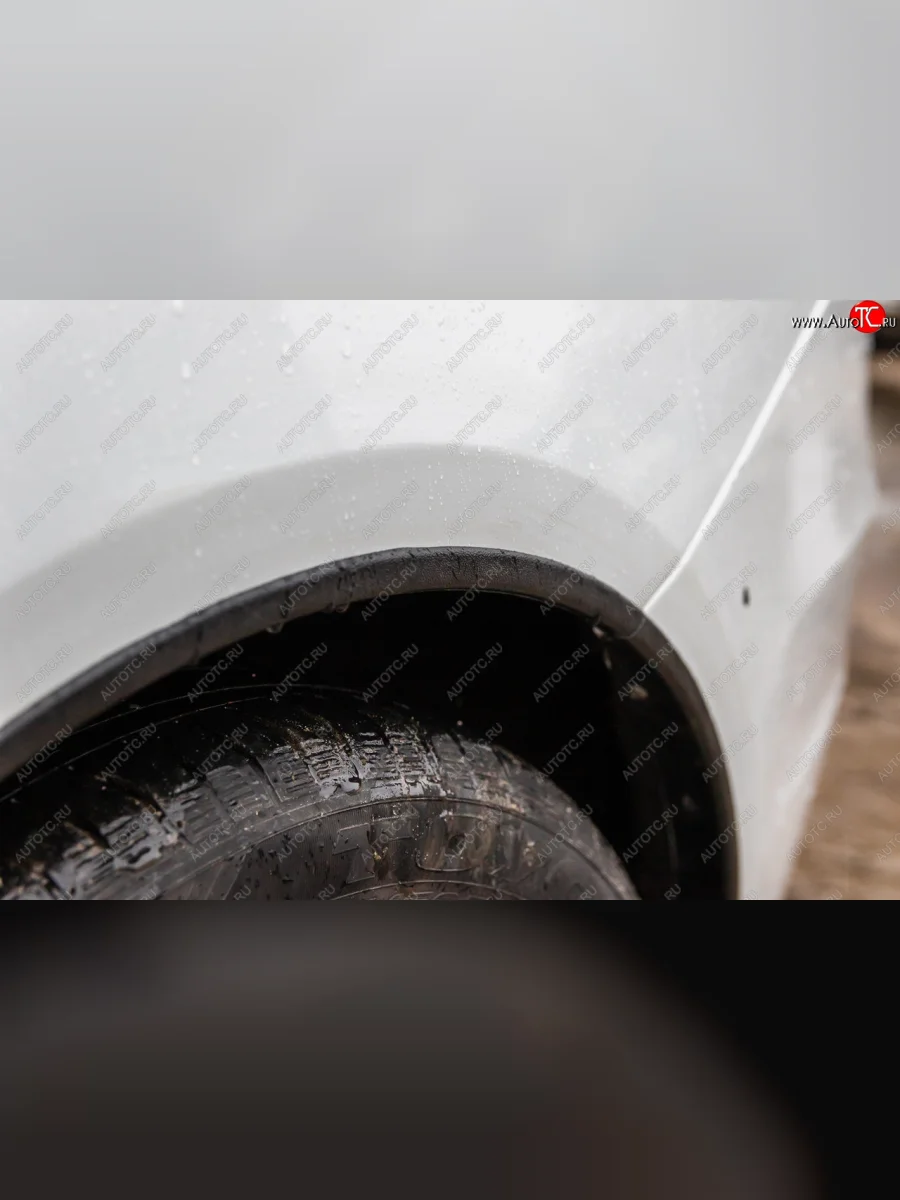 Защитные накладки на арки ArtForm Лада ВАЗ Веста SW 2181 универсал дорестайлинг (2017-2022) (Поверхность: шагрень)  в Воронеже Воронежской области