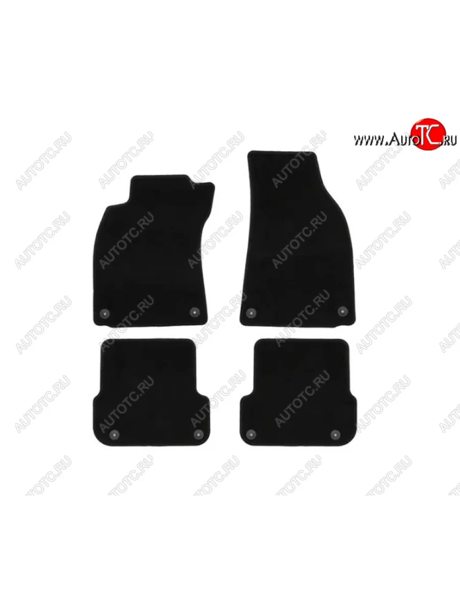 Текстильные коврики салона Klever Econom Mitsubishi Lancer 9 CS седан 1-ый рестайлинг (2003-2005) (Черные)  в Перми Пермском крае