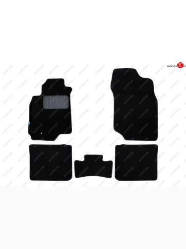 Текстильные коврики салона Klever Premium АКПП Mitsubishi Lancer 9 CS седан 1-ый рестайлинг (2003-2005)