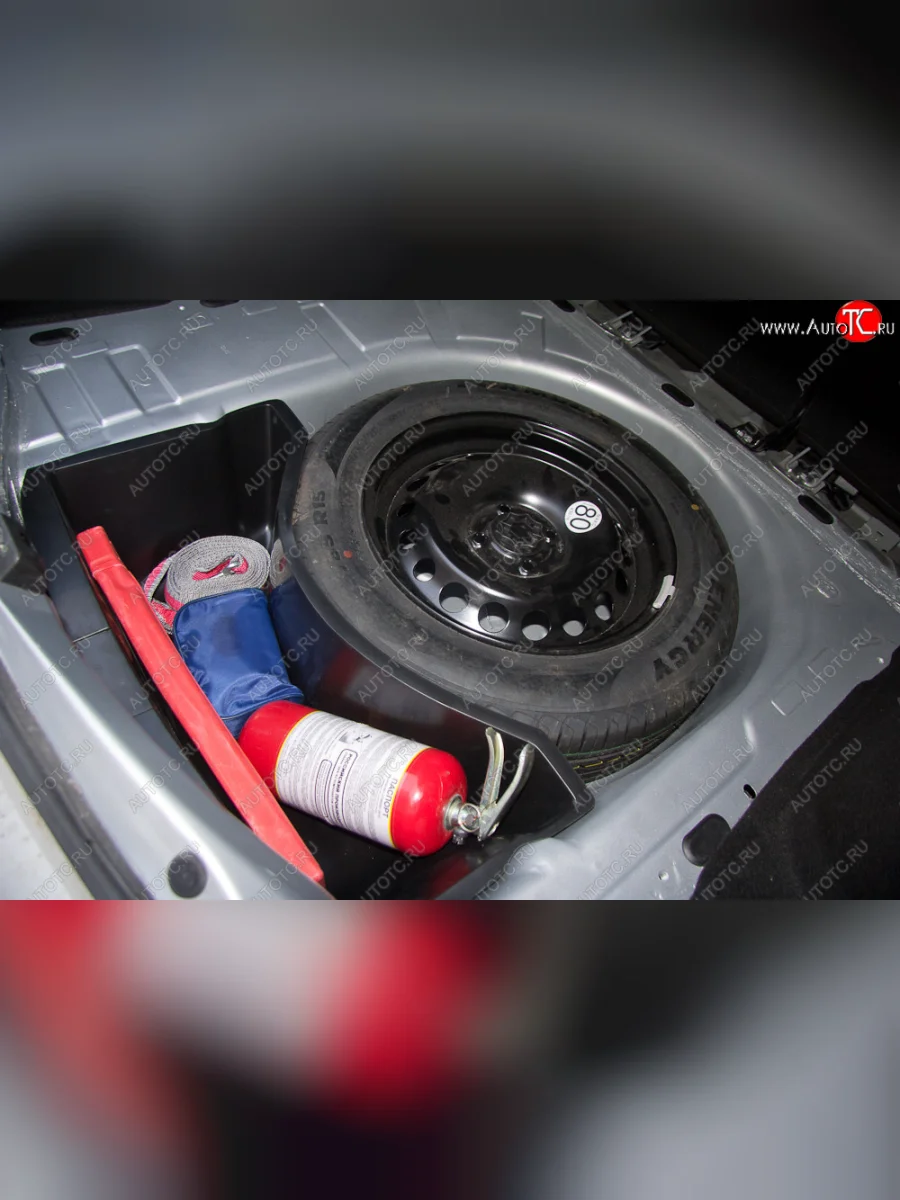 Органайзер нижний в обхват запасного колеса ArtForm Renault Logan 2 рестайлинг (2018-2025)  с доставкой в г. Керчь