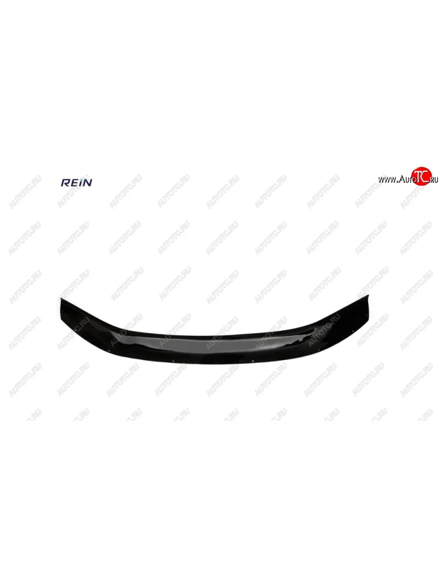 Дефлектор капота REIN (ЕВРО крепеж) Mitsubishi Outlander GF дорестайлинг (2012-2014)  в Керчи Республика Крым