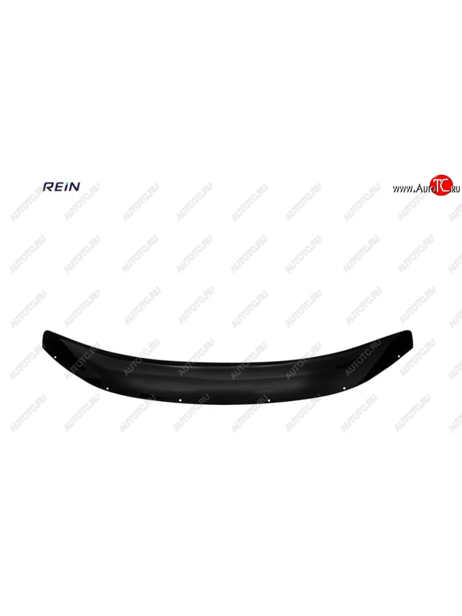 Дефлектор капота REIN (ЕВРО крепеж) без логотипа Mitsubishi Outlander XL (CW)  дорестайлинг (2005-2009)  в Керчи Республика Крым